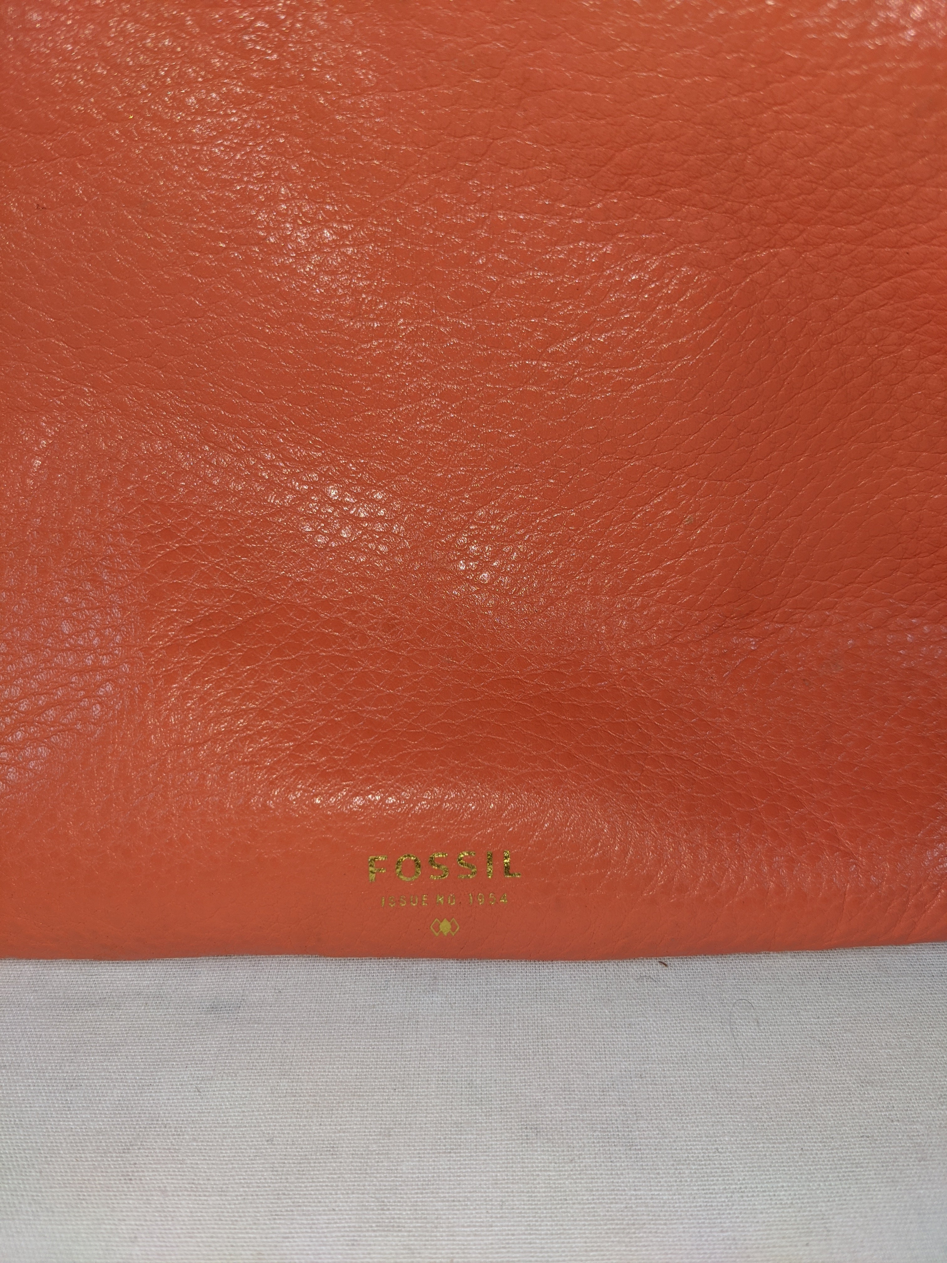 Fossil Coral Leather Crossbody With Partial Chain Strap (6925920927927)